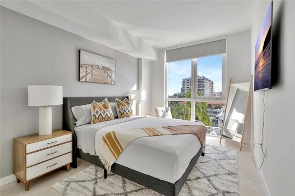 Bedroom, Interior, Marble
