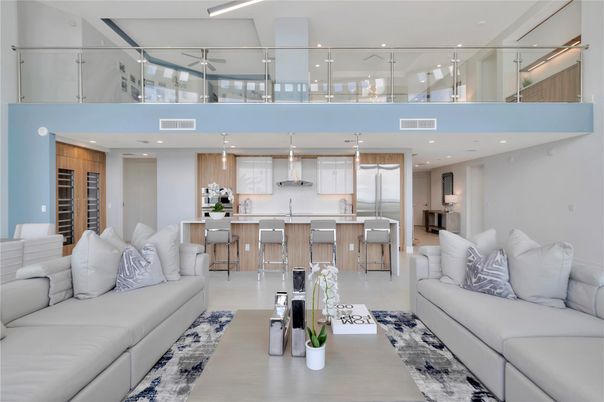 Interior, Kitchen, Living room, Pendant Lights, Recessed Lighting