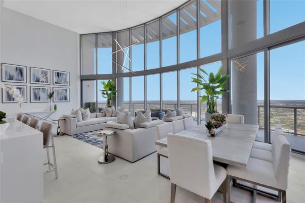 Dining room, Interior, Living room, Pendant Lights