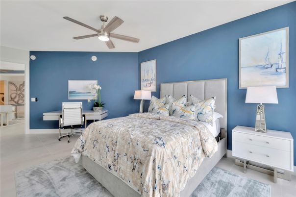 Bedroom, Home Office, Interior
