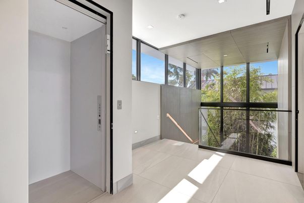 Elevator, Interior, Recessed Lighting