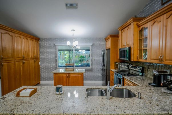 Interior, Kitchen, Stone Walls