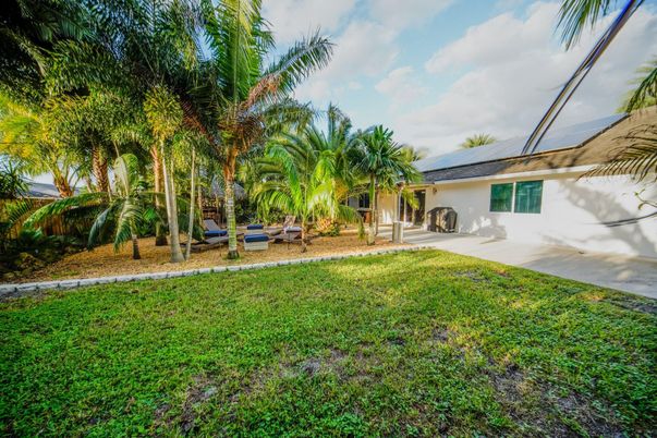 Backyard, Exterior, Solar Panels
