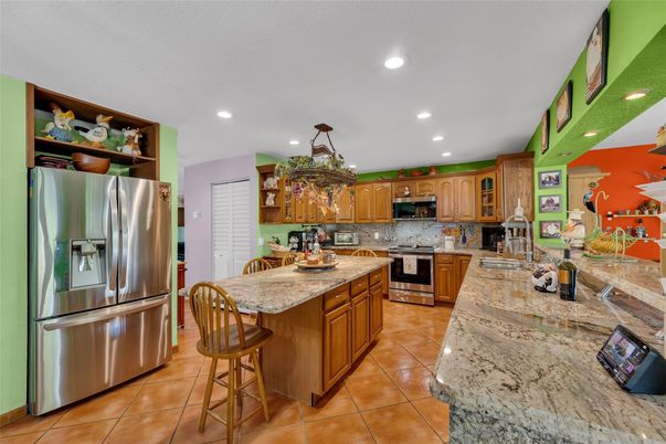Interior, Kitchen, Recessed Lighting, Stainless Steel Appliances