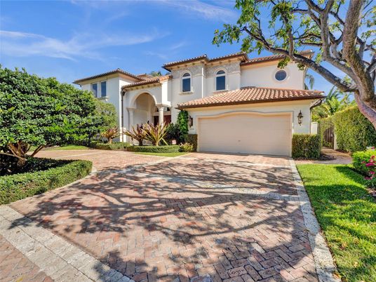 Attached, Backyard, Exterior, Facade, Mediterranean