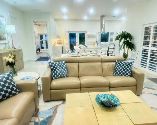 Dining room, Interior, Living room, Recessed Lighting