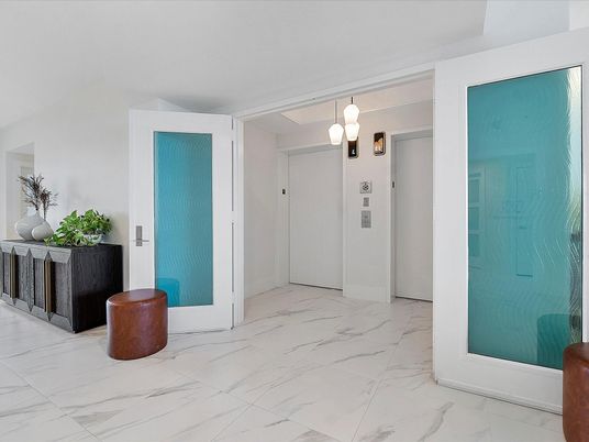 Elevator, Interior, Marble