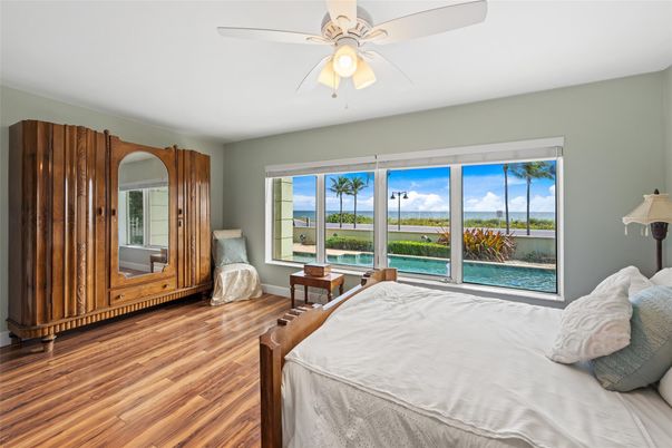 Bedroom, Interior, Water, Wood Texture Flooring