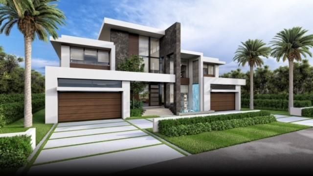 Attached, Backyard, Exterior, Facade, Modern