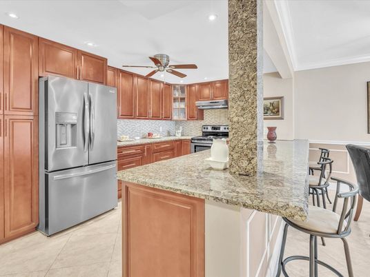 Interior, Kitchen, Recessed Lighting, Stainless Steel Appliances