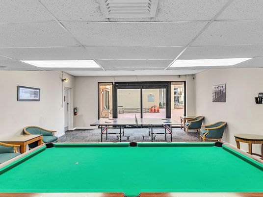 Billiard Table, Game Room, Interior