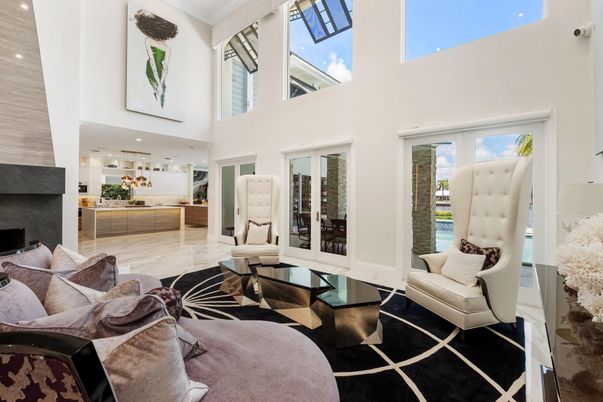 Interior, Kitchen, Living room, Pendant Lights, Recessed Lighting