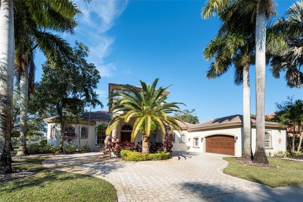 Attached, Backyard, Exterior, Facade, Mediterranean