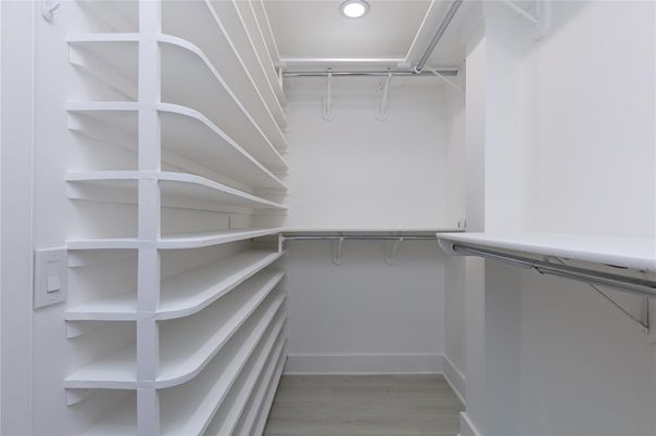 Interior, Recessed Lighting, Walk-in Closets, Wood Texture Flooring
