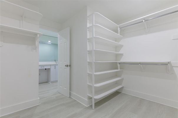 Interior, Walk-in Closets, Wood Texture Flooring