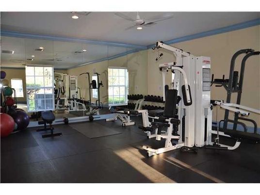 Fitness Equipment, Gym, Interior, Recessed Lighting
