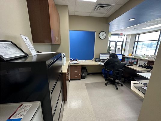 Home Office, Interior, Recessed Lighting