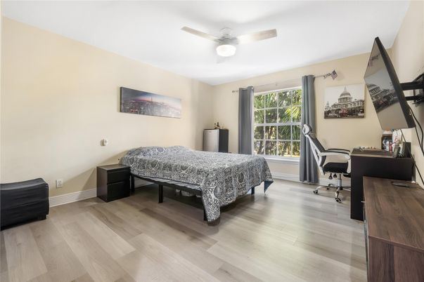 Bedroom, Home Office, Interior, Wood Texture Flooring