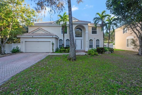 Attached, Backyard, Exterior, Facade, Mediterranean