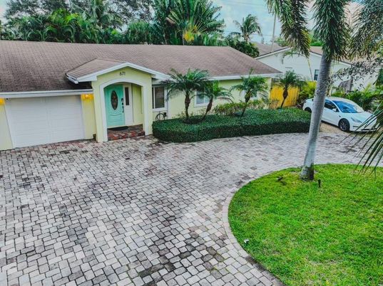 Attached, Backyard, Exterior, Facade, Ranch