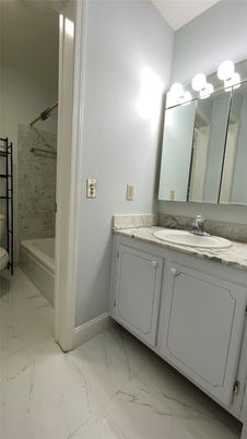 Bathroom, Dual Sink Vanities, Interior, Marble