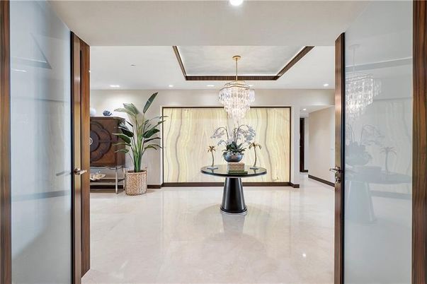 Chandelier, Interior, Recessed Lighting