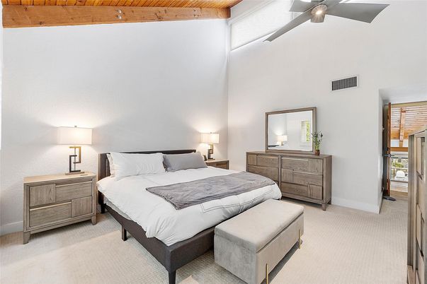 Bedroom, Interior, Wooden Beams, Wooden Ceilings