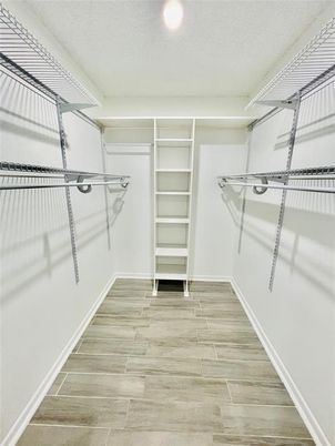 Interior, Walk-in Closets, Wood Texture Flooring