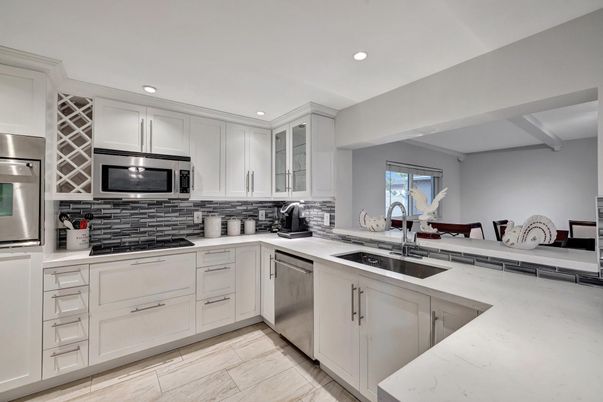 Interior, Kitchen, Recessed Lighting, Stainless Steel Appliances