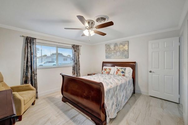 Bedroom, Interior, Marble