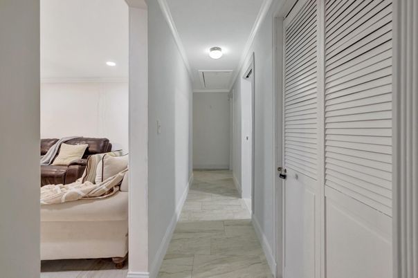 Interior, Marble, Recessed Lighting