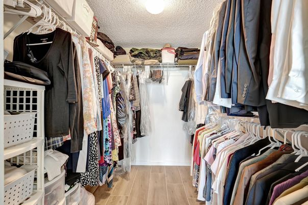 Interior, Walk-in Closets, Wood Texture Flooring