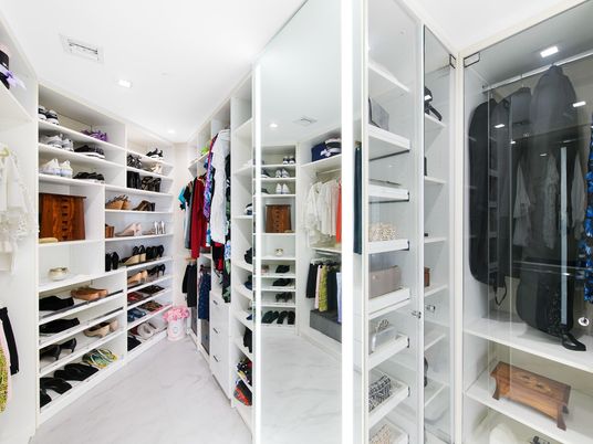 Interior, Marble, Recessed Lighting, Walk-in Closets