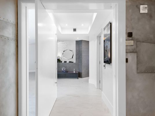 Interior, Marble, Recessed Lighting