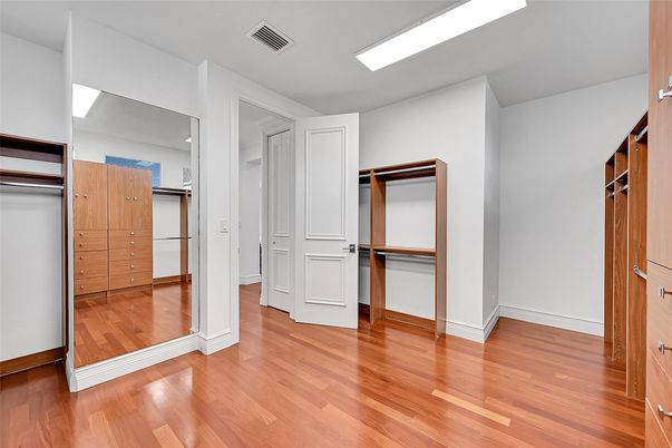 Interior, Walk-in Closets, Wood Texture Flooring