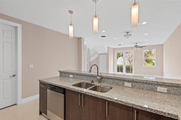 Interior, Kitchen, Pendant Lights, Recessed Lighting