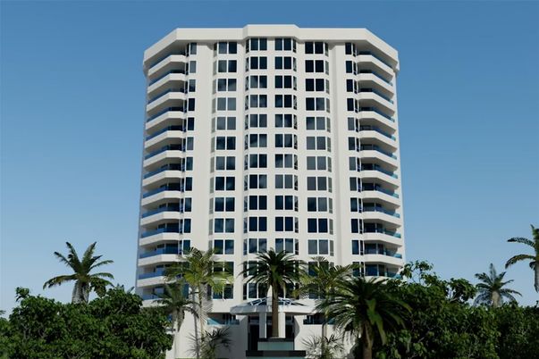 Exterior, Facade, Condo Building