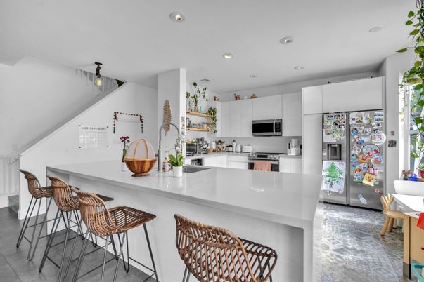 Interior, Kitchen, Recessed Lighting, Stainless Steel Appliances