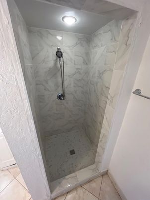 Bathroom, Interior, Marble Walls
