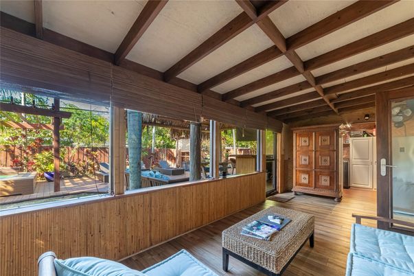 Interior, Living room, Wooden Beams, Wood Texture Flooring