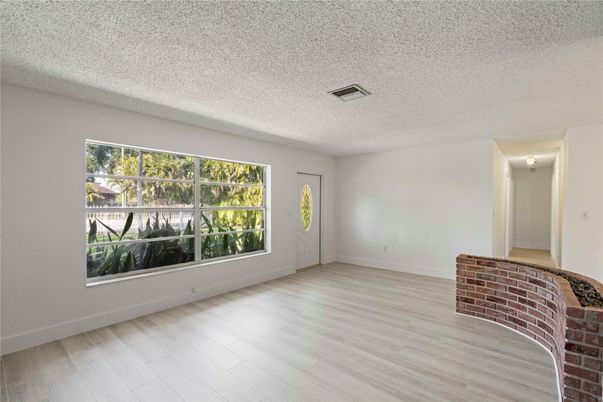 Empty room, Interior, Wood Texture Flooring