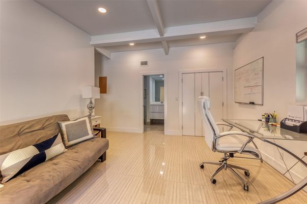 Home Office, Interior, Recessed Lighting
