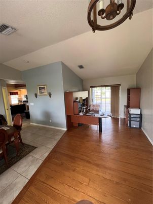 Chandelier, Interior, Kitchen, Wood Texture Flooring