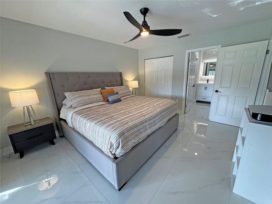 Bedroom, Interior, Marble