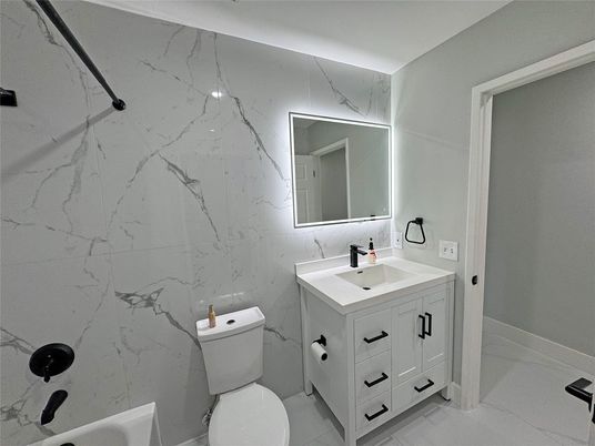 Bathroom, Dual Sink Vanities, Interior, Marble Walls
