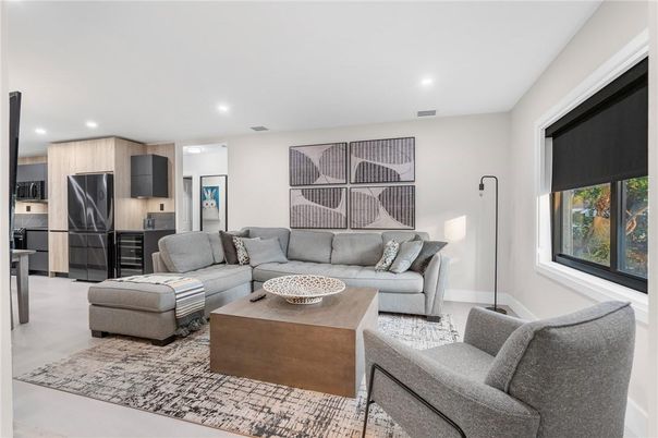Interior, Kitchen, Living room, Recessed Lighting, Stainless Steel Appliances