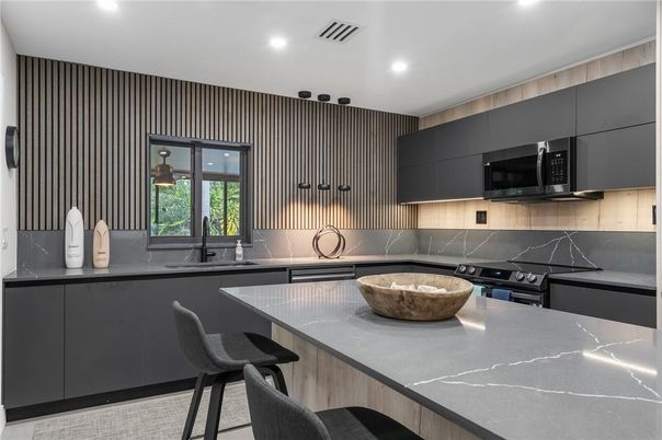 Interior, Kitchen, Recessed Lighting