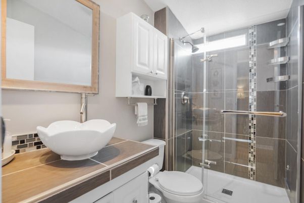 Bathroom, Glass Shower, Interior