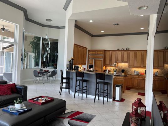 Dining room, Interior, Kitchen, Pendant Lights, Recessed Lighting
