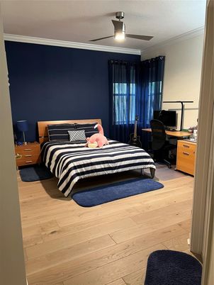 Bedroom, Home Office, Interior, Wood Texture Flooring